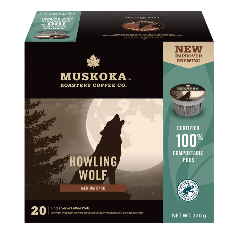 Howling Wolf Compostable Coffee Pods