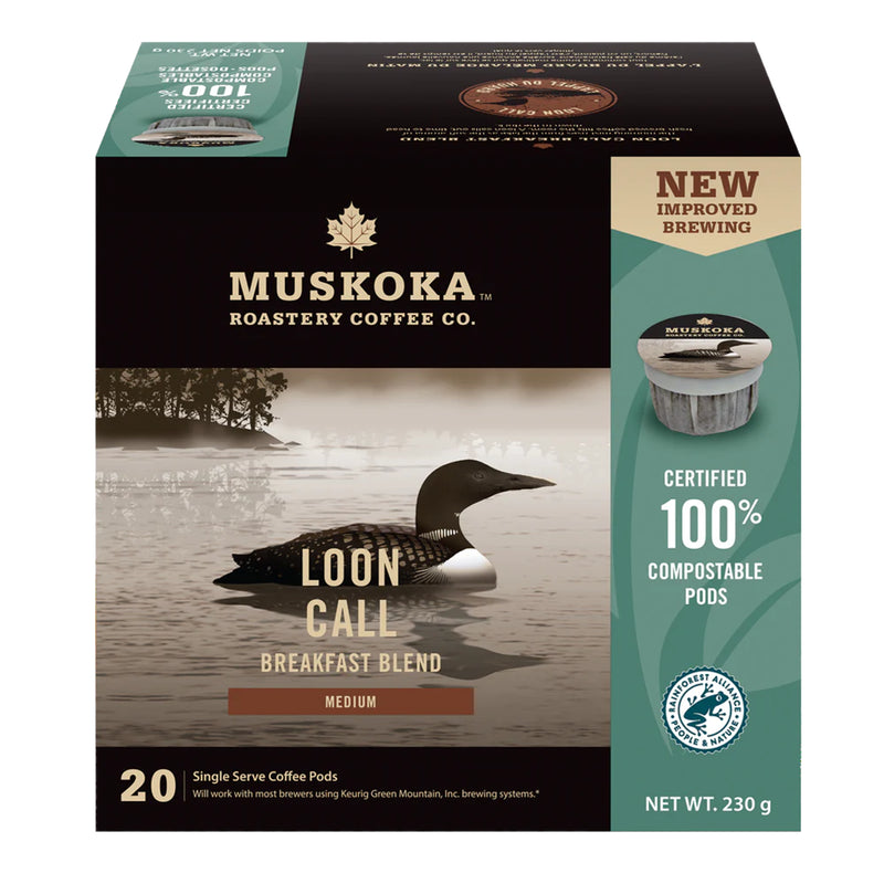 Loon Call Compostable Coffee Pods