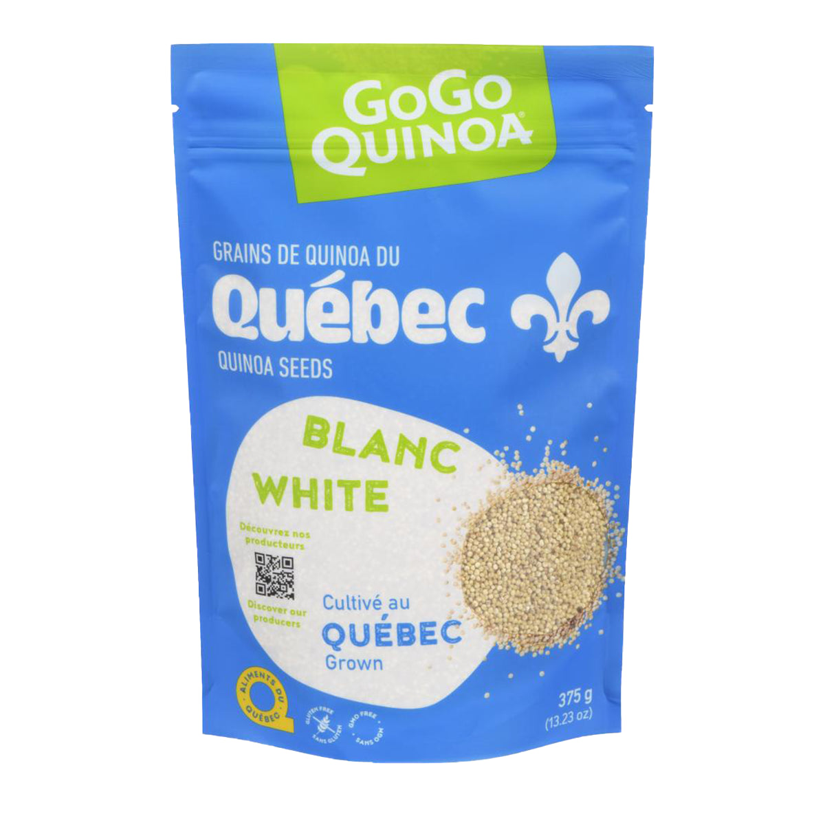 Quebec-Grown White Quinoa Seeds