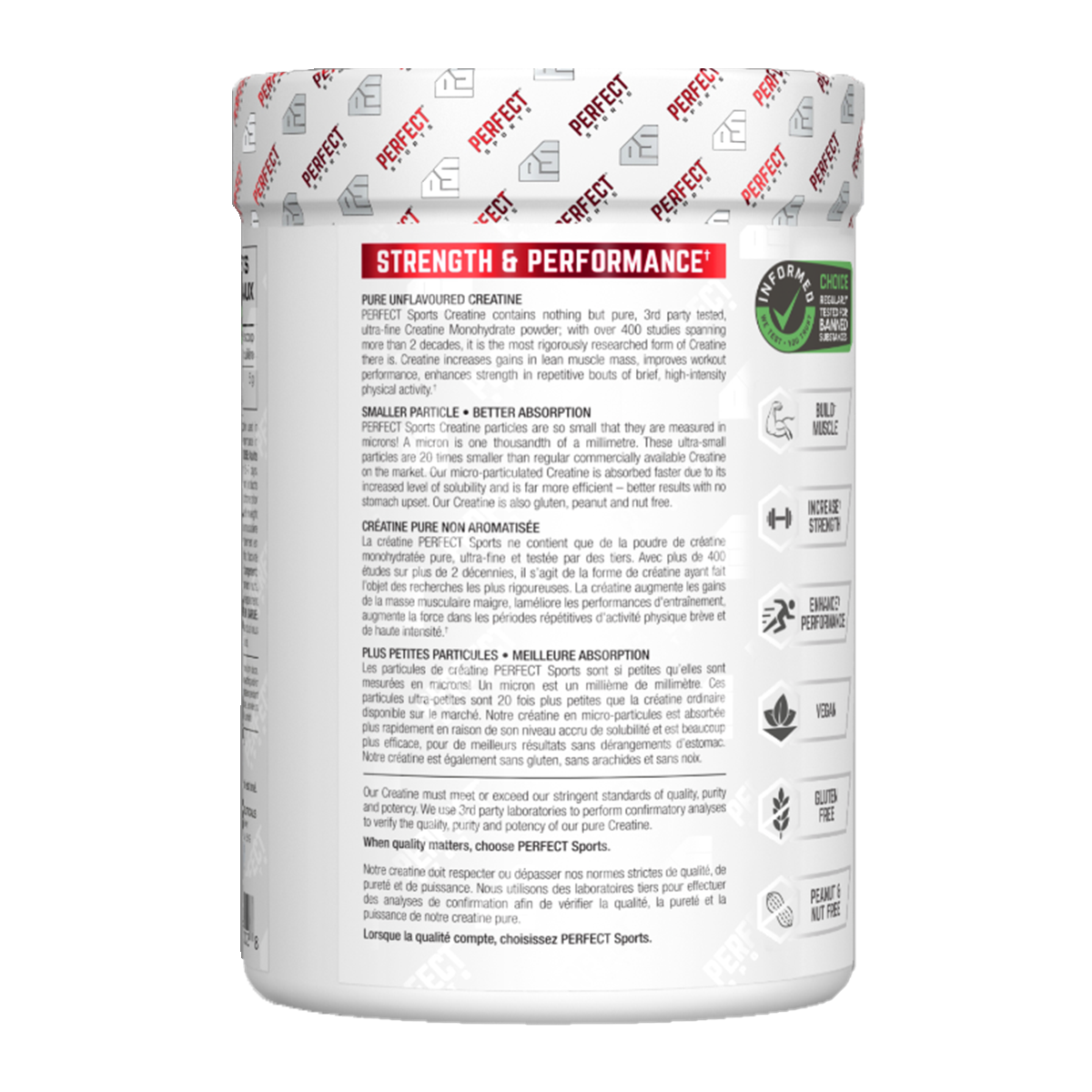Perfect Sports Micronized Creatine