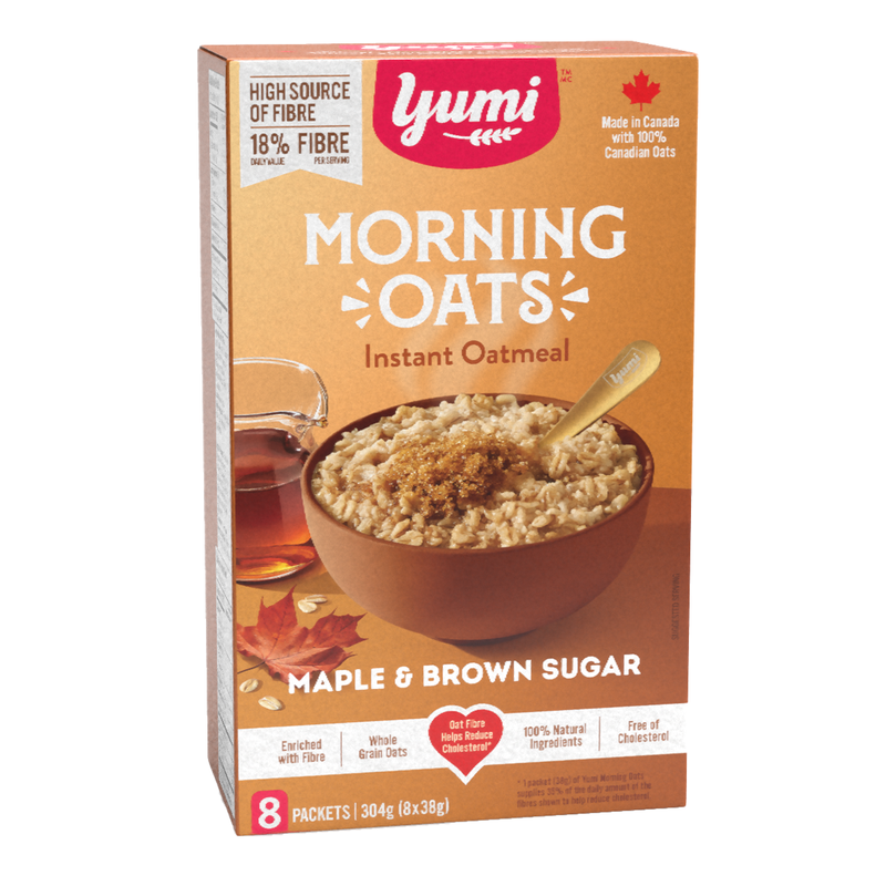 Maple & Brown Sugar Morning Oats Instant Oatmeal