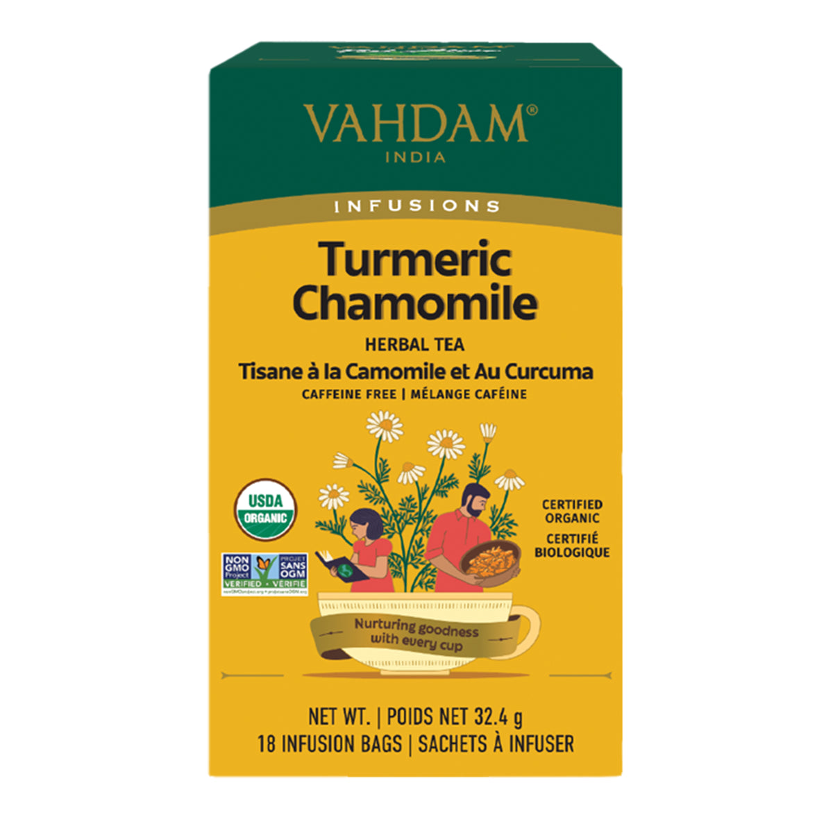 Turmeric Chamomile Herbal Tea