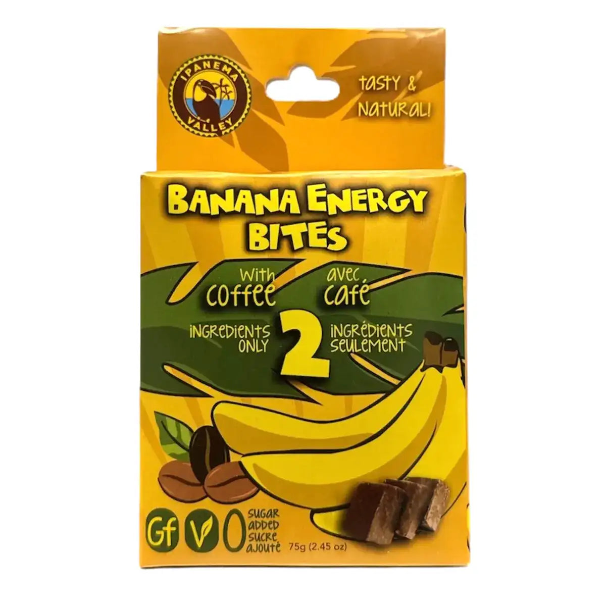 Banana Energy Bites with Coffee