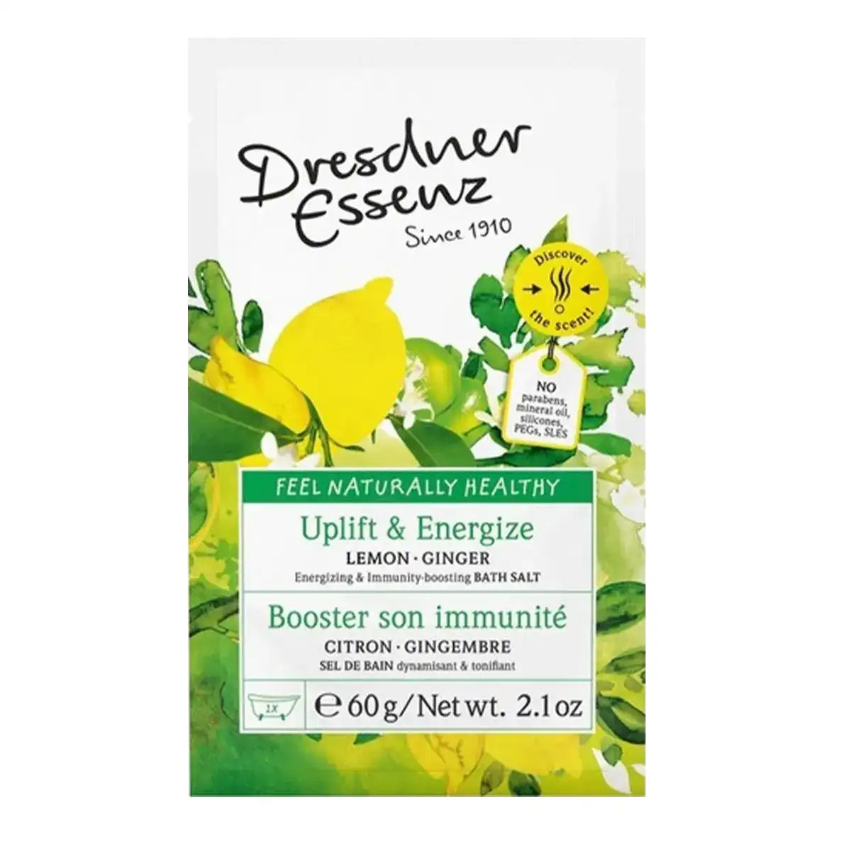 Dresdner Essenz Lemon Ginger Bath Salts
