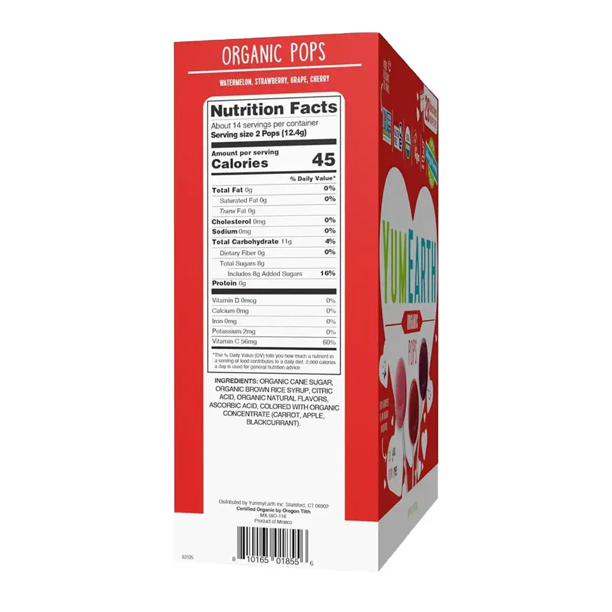 Yum Earth Organic Pops