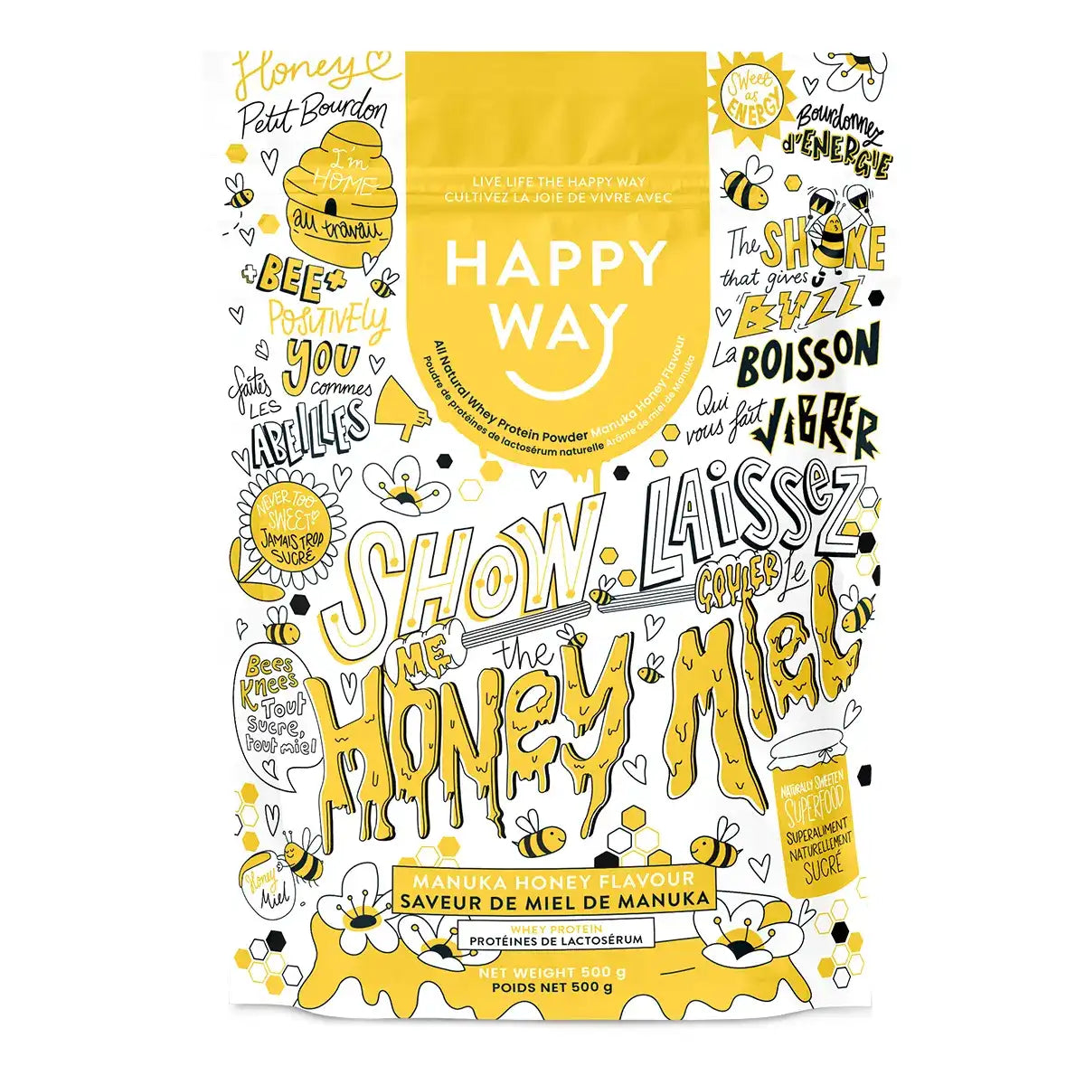 Manuka Honey Whey Protein