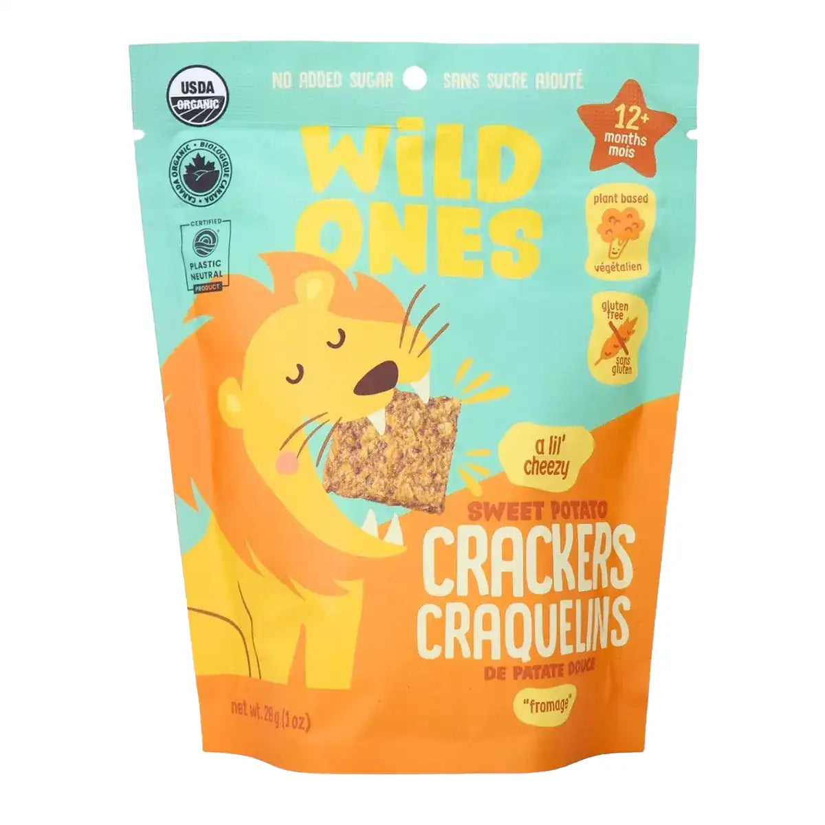 Wild Ones A lil' Cheezy Sweet Potato Crackers