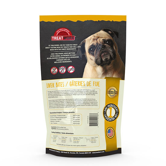 Treatworx Beef Liver Bites