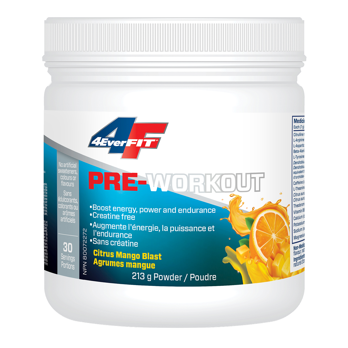 Citrus Mango Blast Pre-Workout