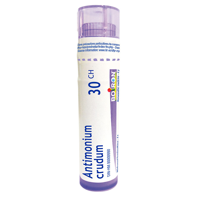 Antimonium Crudum 30Ch