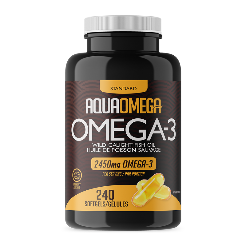 Standard Omega-3 Wild Caught Fish Oil Softegels