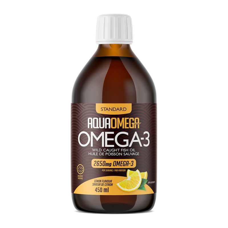Lemon Standard Omega-3 Wild Caught Fish Oil
