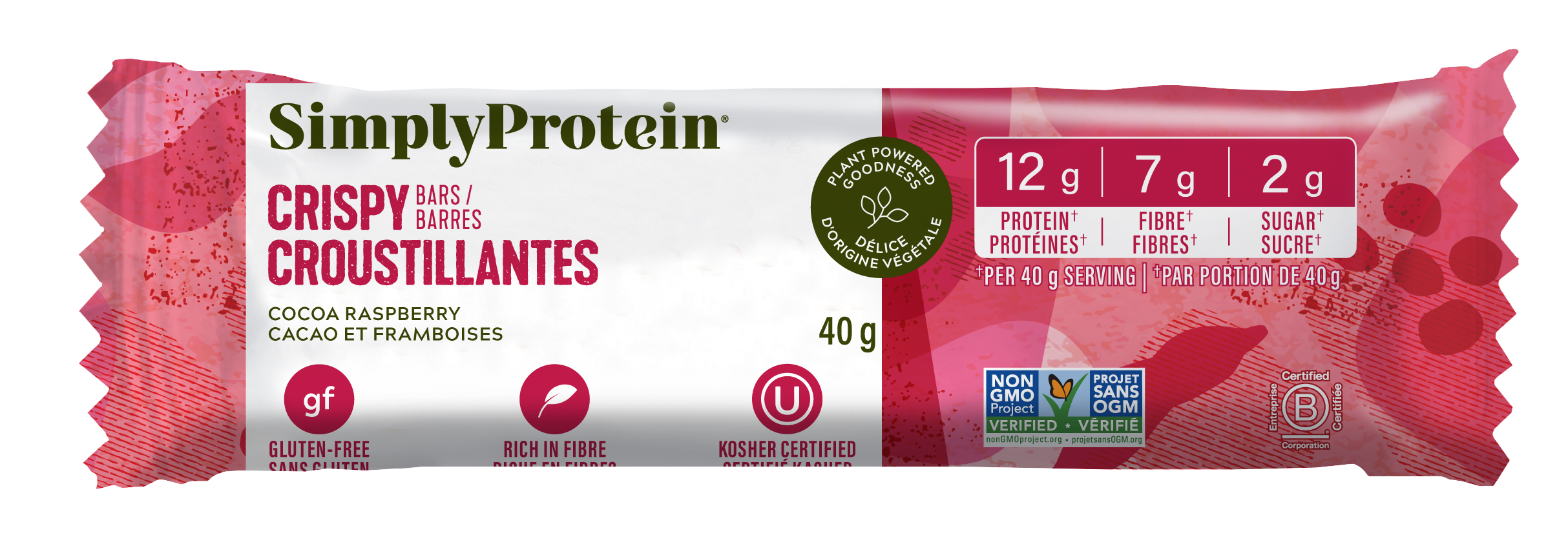 Cocoa Raspberry Bar