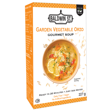 Garden Vegetable Orzo Gourmet Soup