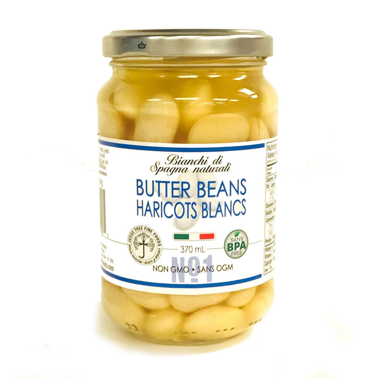 Jesse Tree Natural Butter Beans