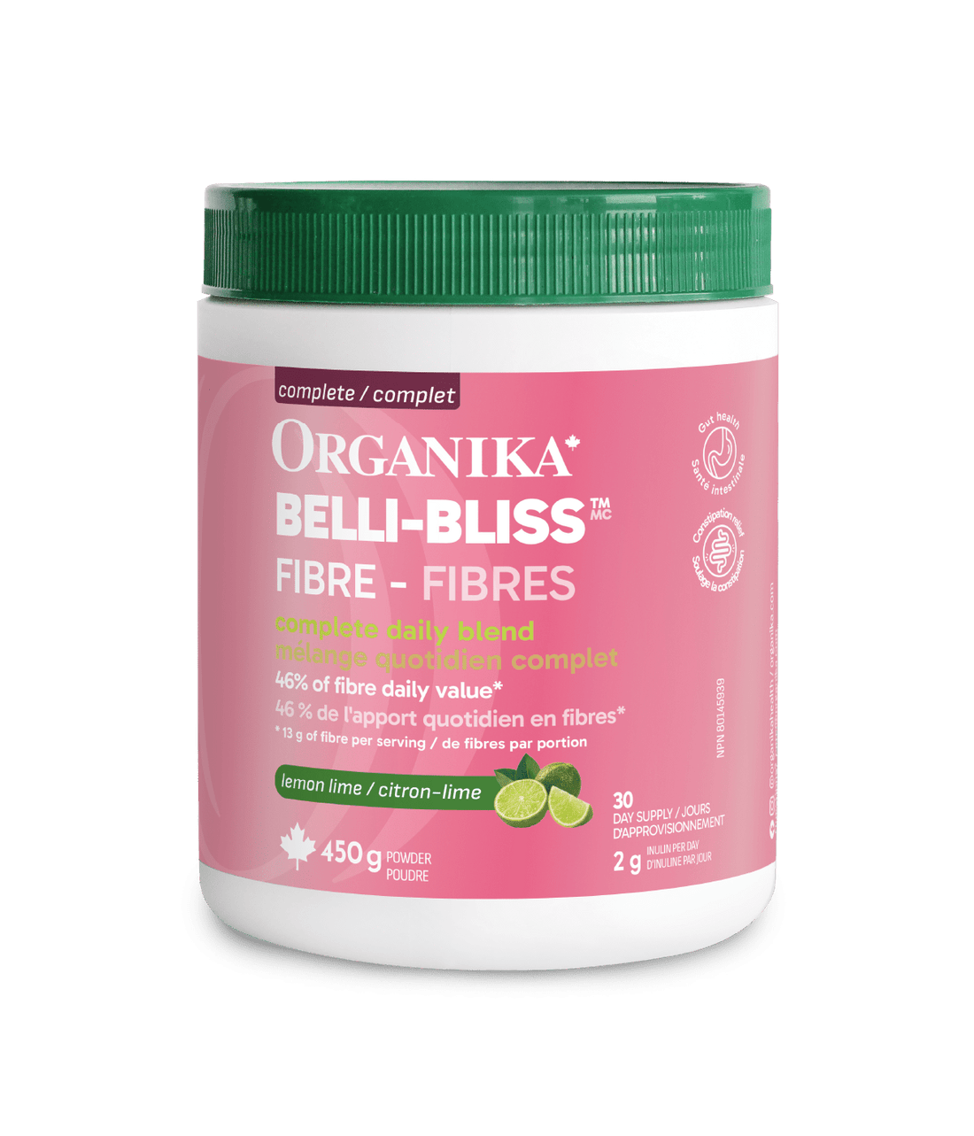 Organika Lemon Lime Belli-Bliss Fibre