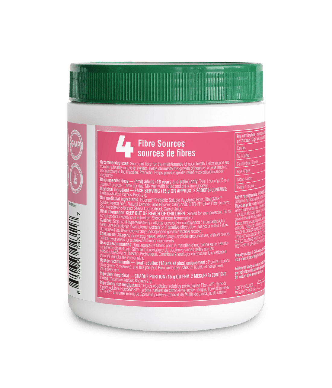 Organika Lemon Lime Belli-Bliss Fibre