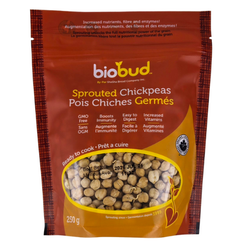 Biobud Organic Sprouted Chickpeas