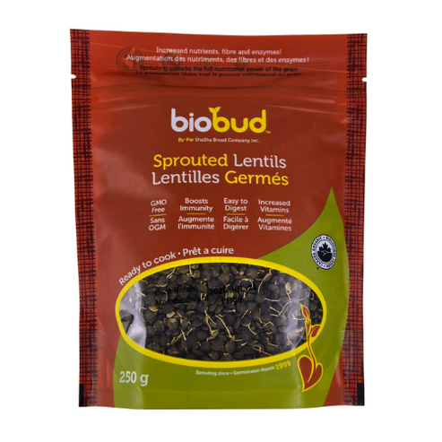 Biobud Organic Sprouted Lentils