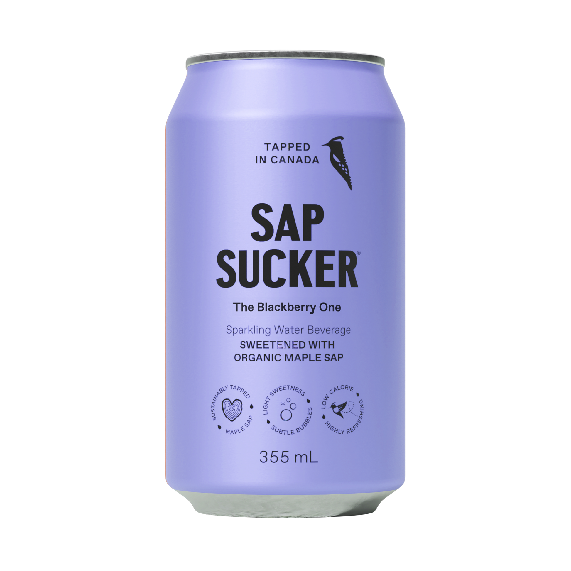 Organic Blackberry Sparkling Water