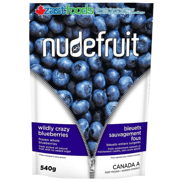 Nudefruit Wild & Crazy Blueberries
