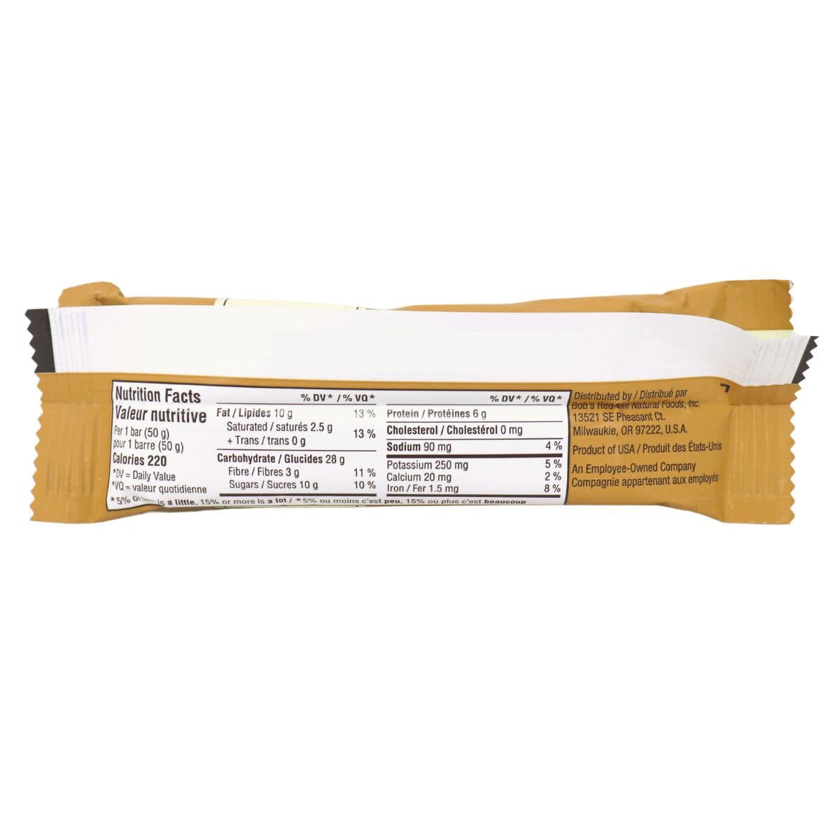 Gluten Free Peanut Butter & Chocolate Bar