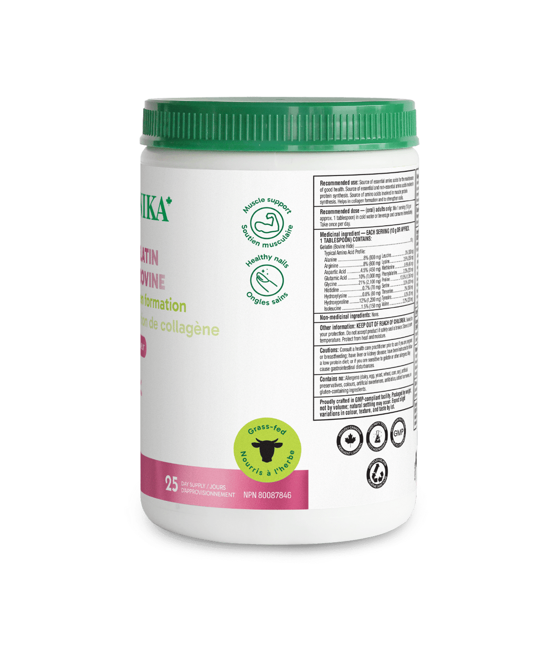 Organika Original Bovine Gelatin Powder