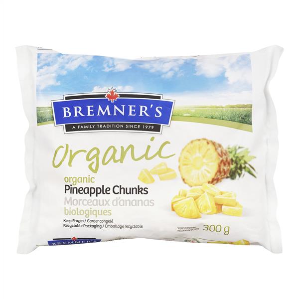 Organic Pineapple Chunks