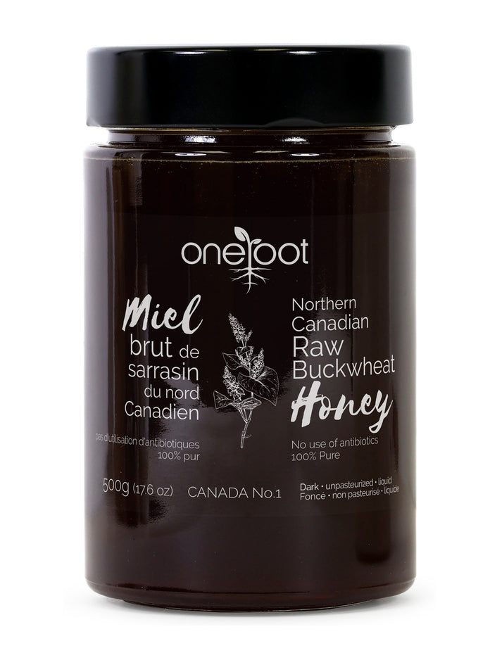 Oneroot Raw Buckwheat Honey
