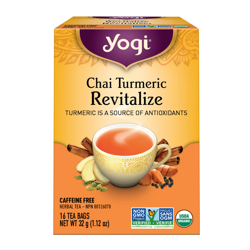 Chai Turmeric Revitalize Tea