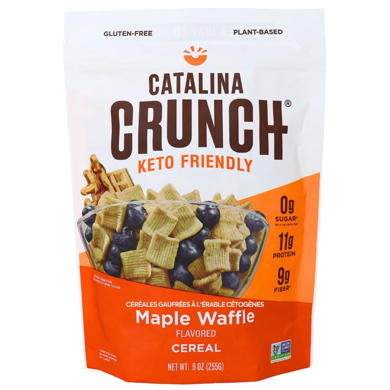 Keto Friendly Maple Waffle Cereal