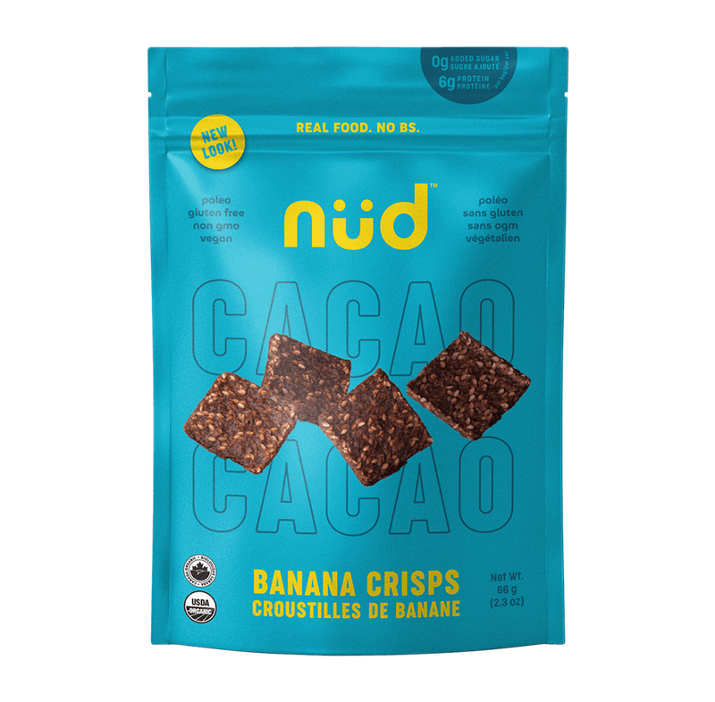 Organic Cacao Banana Crisps