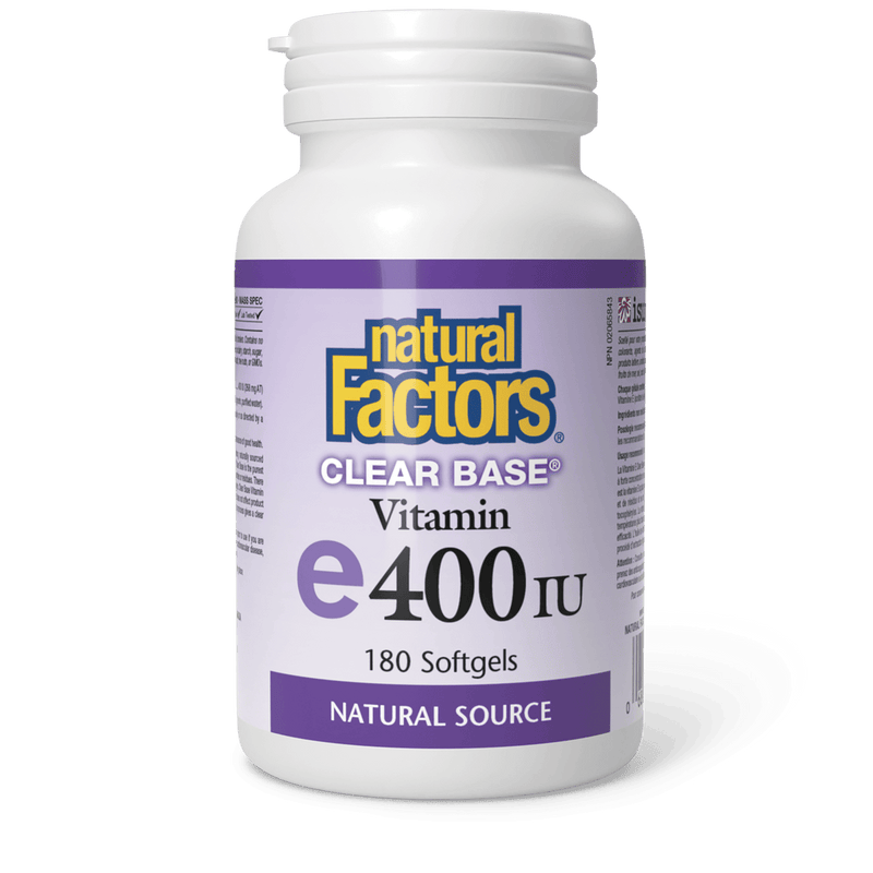 Vitamin E 400 IU Clear Base