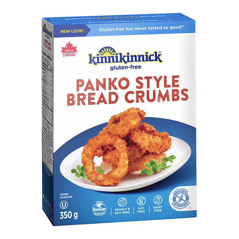 Kinnikinnick Gluten Free Panko Style Bread Crumbs
