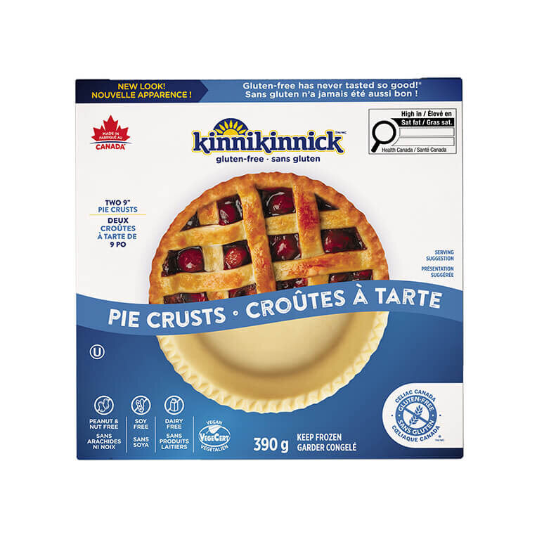 Kinnikinnick Gluten Free Pie Crust