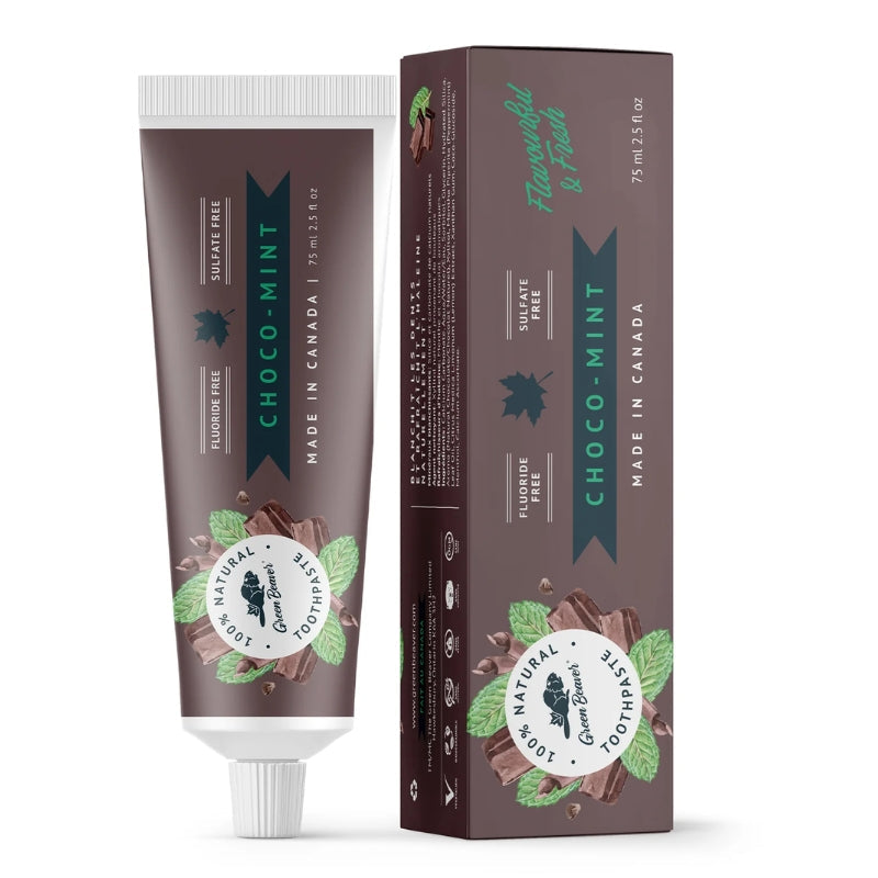 Green Beaver Choco-Mint Natural Toothpaste