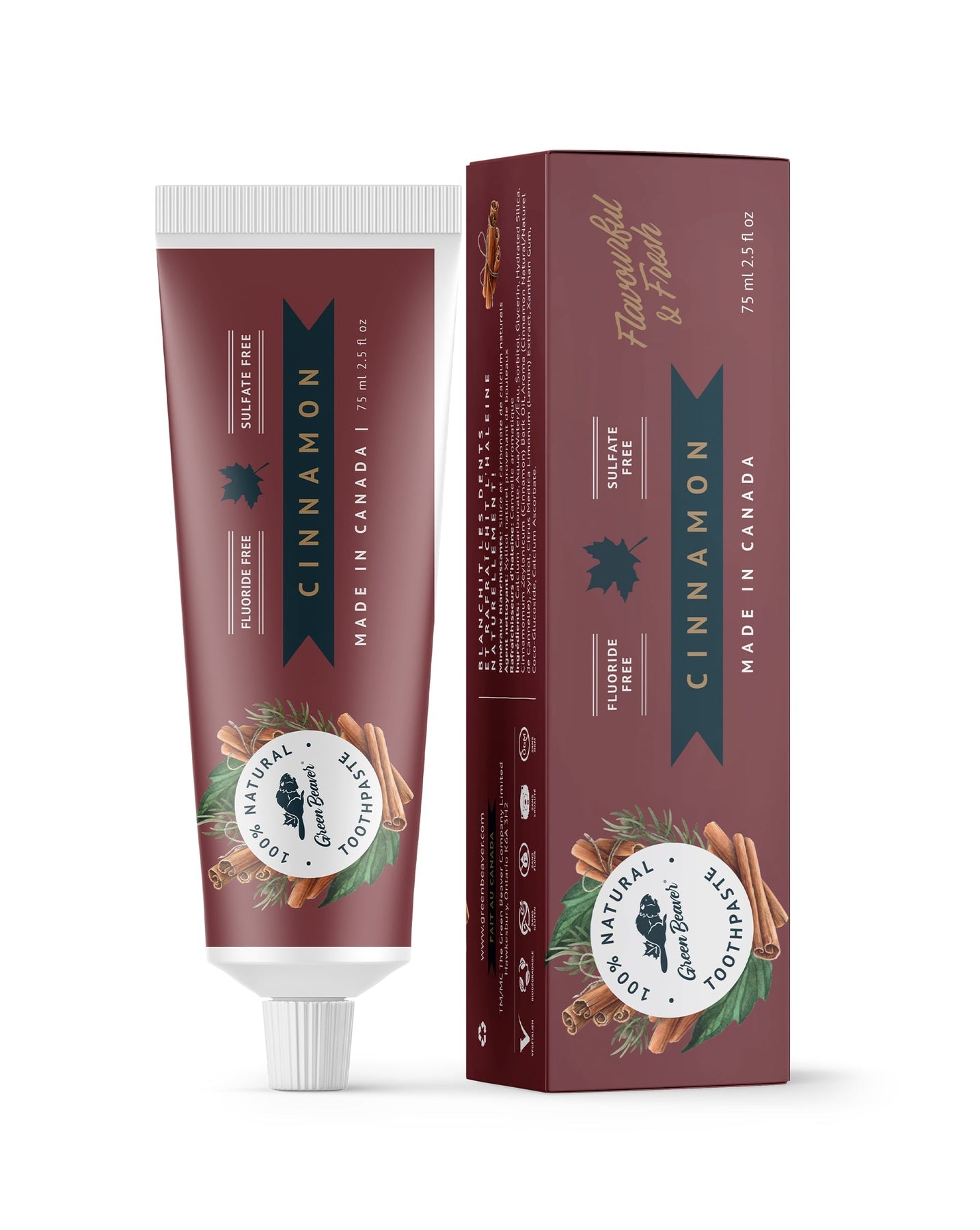 Green Beaver Cinnamon Toothpaste