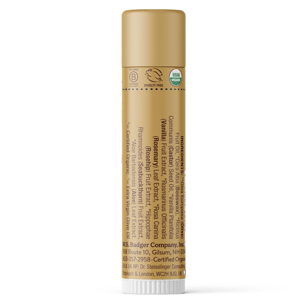 Badger Vanilla Madagascar Lip Balm