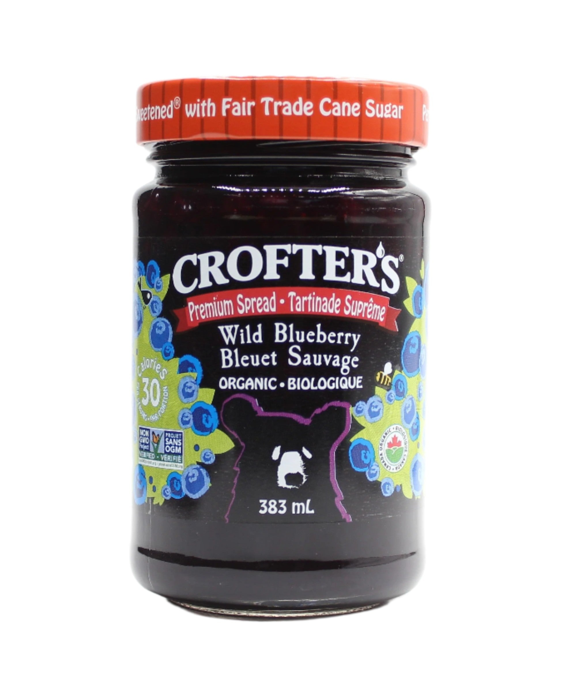 Organic Wild Blueberry Spread