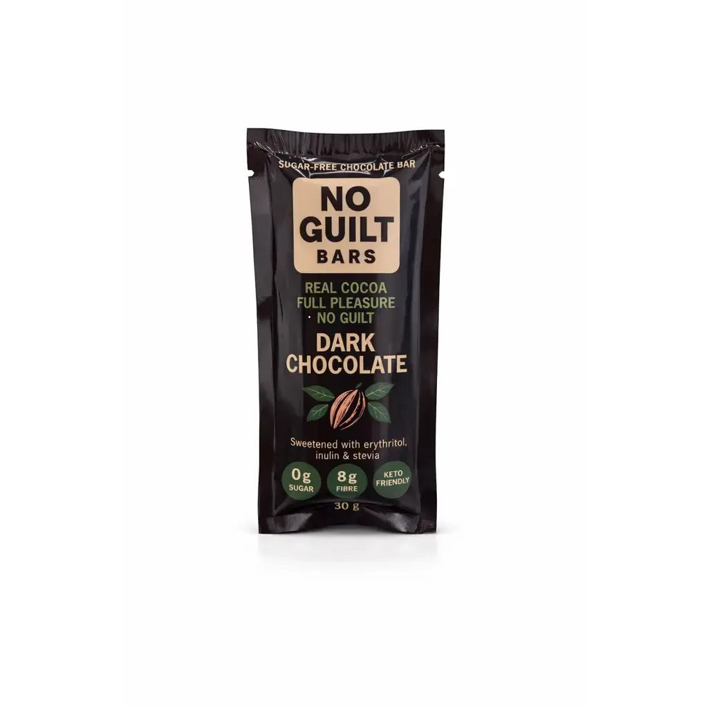 No Guilt Dark Chocolate Bar