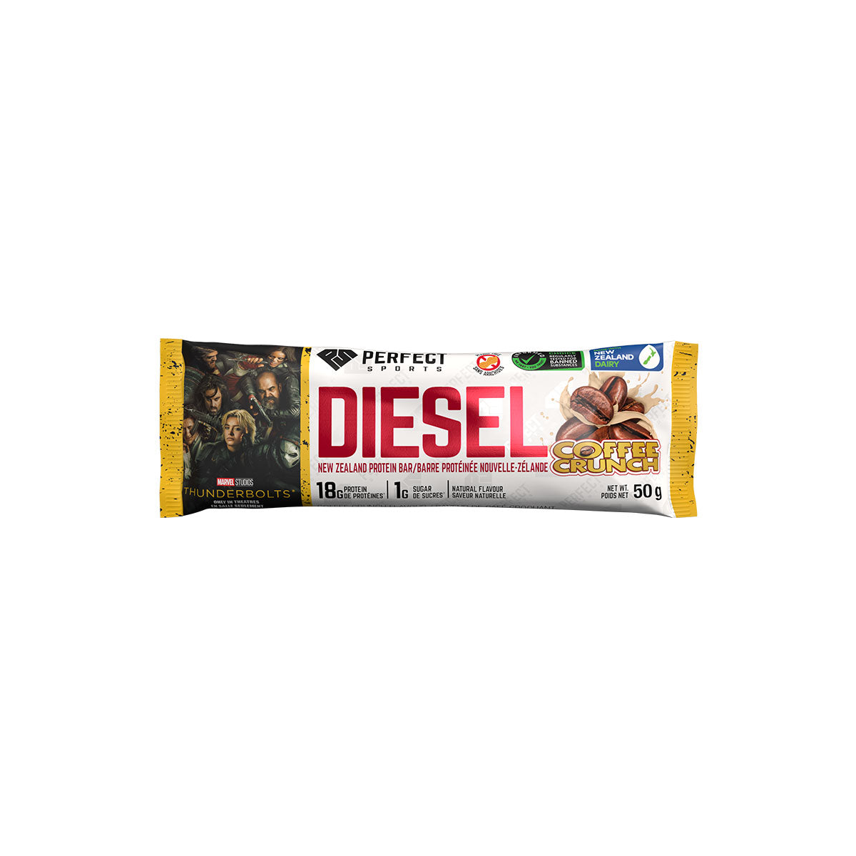 Coffee Crunch Whey Protein Bar