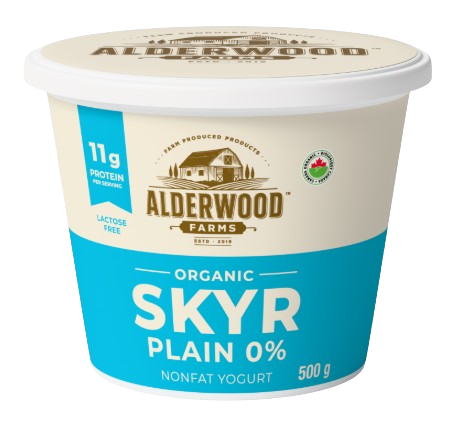 Alderwood Farms Organic Plain 0% Skyr