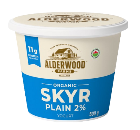 Alderwood Farms Organic Plain 2% Skyr