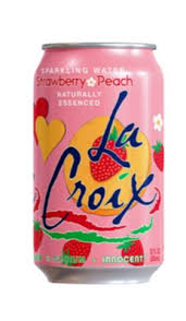 La Croix Strawberry Peach Sparkling Water