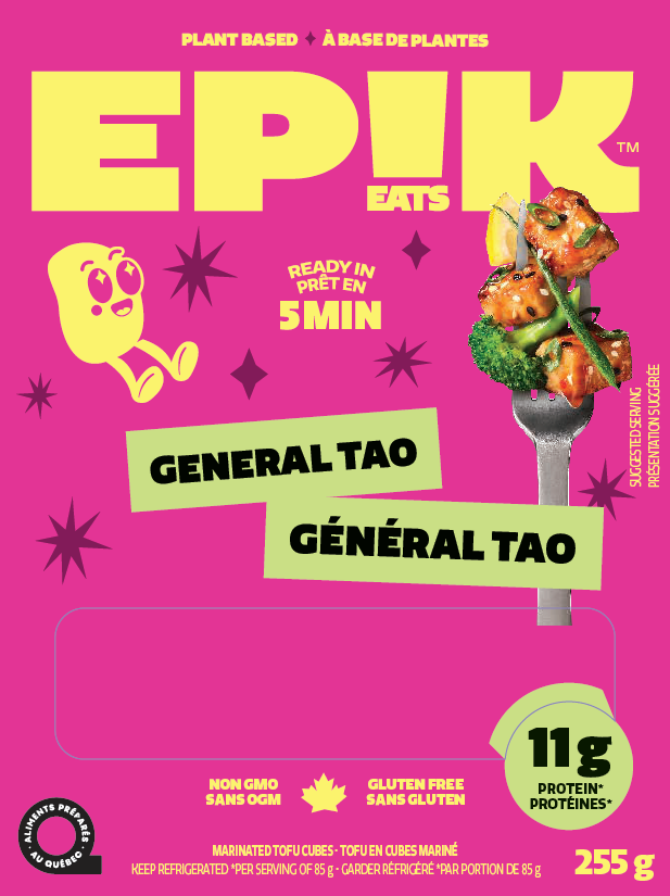 Epik Eats General Tao Tofu Cubes