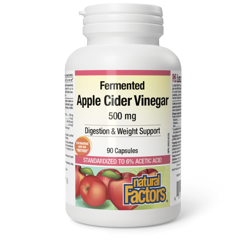Fermented Apple Cider Vinegar - 500mg
