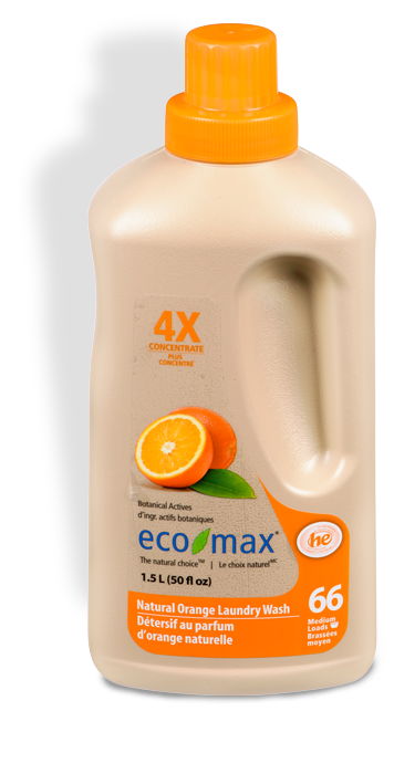 4X Natural Orange Laundry Wash