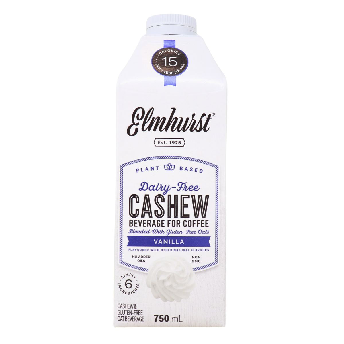 Elmhurst Dairy-Free Vanilla Cashew Creamer