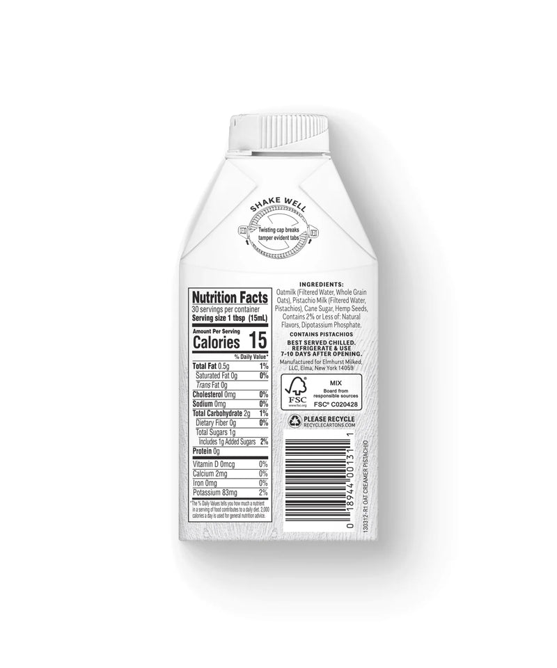 Pistachio Creme Oat Creamer