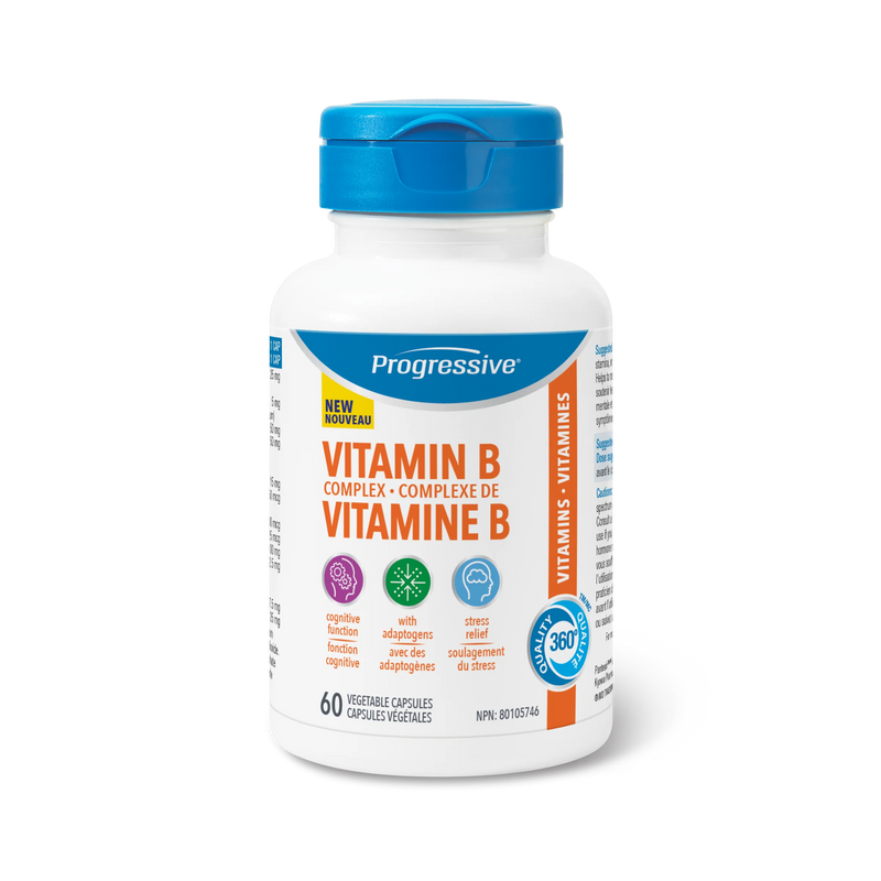 Vitamin B Complex with Rhodolia & L-Theanine